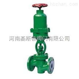 J641F46襯氟氣動截止閥