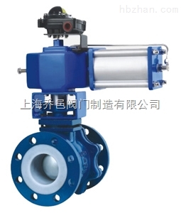 ZSHOF氣動(dòng)襯氟O型球閥