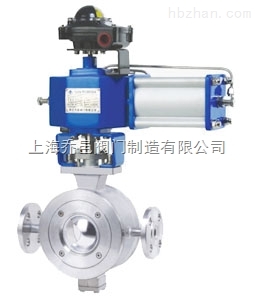ZSBV氣動V型夾套保溫球閥