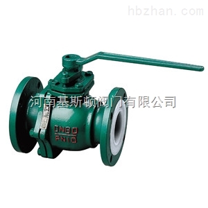 Q41F46襯氟球閥