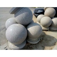 花崗巖擋車球、花崗巖圓球、花崗巖路障石、花崗巖車止石【今日發現】